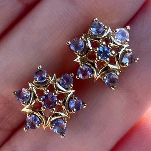 10k/14k Tanzanite Earrings